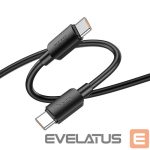 Kabelis Hoco  Cable USB C to USB C Hoco PD 6A 100W 1 m X96 black 