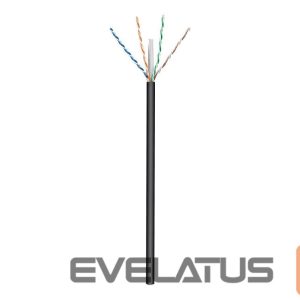 Parveidotājs Goobay  Outdoor Network Cable | CAT 6 U/UTP | AWG 24/1 | Cable length: 100 m | Black 