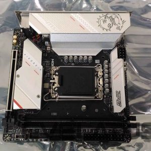 Pamatplate Intel procesorsiem MSI  SALE OUT.  MPG B760I EDGE WIFI |  MPG B760I EDGE WIFI | Processor family Intel | Processor socket LGA1700 | DDR5 DIMM | Memory slots 2 | Supported hard disk drive interfaces SATA, M.2 | Number of SATA connectors 4 | Chipset Intel B760 | Mini-ITX | REFURBISHED |  MPG B760I EDGE WIFI | Processor family Intel | Processor socket  LGA1700 | DDR5 DIMM | Memory slots 2 | Supported hard disk drive interfaces SATA, M.2 | Number of SATA connectors 4 | Chipset Intel B760 | Mini-ITX | REFURBISHED 