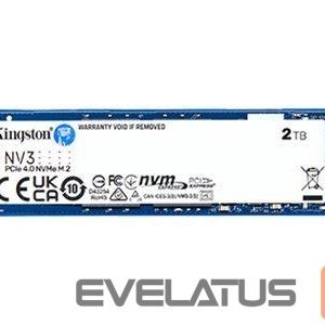 Cietais disks SSD Kingston  2 TB NV3 M.2 2280 NVMe SSD 