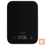 Virtuvinės svarstyklės Adler  Kitchen Scale | AD 3181b | Graduation 1 g | Display type LED | Black 