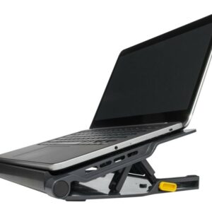Austiņas ar mikrofonu Targus  Stand | Chill Mat with 4 USB-A Port Hub - for up to 16-inch Laptops | Black/Grey 