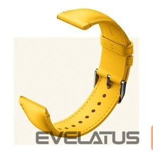Siksniņa Xiaomi  | Watch Strap | Chrome Yellow | Leather | Adjustable to fit wrist sizes ranging from 135-205mm 