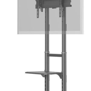 TV kronšteini Goobay  Floor stand | 59508 TV Presentation Stand Pro (Size L) | Adjustable Height, Tilt | 37-70 " | Black 