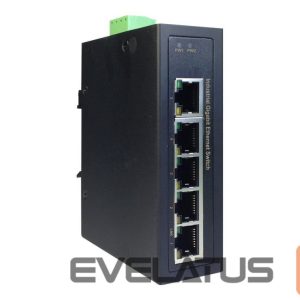 Serveru  - Citi piederumi Digitus  Industrial 5 Port Gigabit Switch | DN-651107 | Unmanaged | DIN rail mountable 