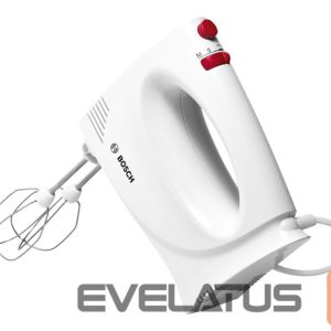 Mikseri un blenderi Bosch  Hand Mixer | MFQP1000 YourCollection | Hand Mixer | 300 W | Number of speeds 2 | Turbo mode | White 