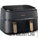 Galda grils Philips  Airfryer | NA352/00 | Power 2750 W | Capacity 9 L | Rapid Air technology | Charcoal Grey/Copper 