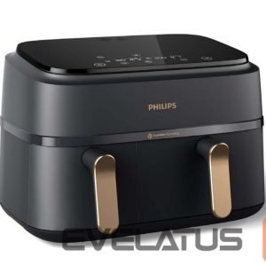 Galda grils Philips  Airfryer | NA352/00 | Power 2750 W | Capacity 9 L | Rapid Air technology | Charcoal Grey/Copper 