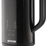 Tējkanna GORENJE  Kettle | K17DWDII | Electric | 2200 W | 1.7 L | Stainless Steel | 360° rotational base | Black 