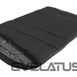 Matu taisnotājs Easy Camp  Raven Square Double 5°C | Sleeping Bag | 220 x 150 cm | -9 to 10 °C | Two-way open-end, L-shaped, autolock 