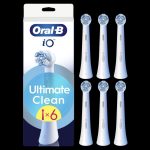Zobu birste Oral-B  Replaceable toothbrush heads | iO UltimateClean | Heads | For adults | Number of brush heads included 6 | White 