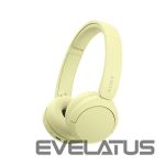 Bezvadu austiņas Sony  Headphones | WH-CH520 | Bluetooth | On-Ear | Wireless | Yellow 