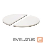 Cita mazā sadzīves tehnika TunaBone  | Half moon pizza stone, 190 mm for Kamado 23/24inch 