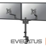 TV kronšteini NEOMOUNTS  NEXT Lite DS60-425BL2 Dual monitor arm - 17-27" - 0-8 kg/screen - space saving T-Rex model - 100% plastic-free packaging - black 