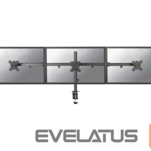 TV kronšteini NEOMOUNTS  FPMA-D550D3BLACK Triple monitor arm - 10-27" - 0-6 kg/screen - black 