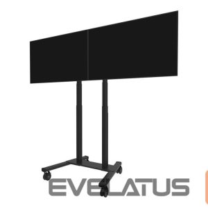 TV kronšteini NEOMOUNTS  MOVE ADM-875BL2 Screen adapter from 1 to 2 screens - 42-65" - max 40 kg/screen - VESA 100x100-800x400 - lockable (excl. lock) - su 