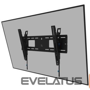 TV kronšteini NEOMOUNTS  LEVEL-750 WL35-750BL16 Tiltable heavy duty wall mount - 42-86" screen - max 125 kg - VESA 100x100-600x400 - d 9,3 cm - level adjus 