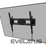 TV kronšteini NEOMOUNTS  LEVEL-750 WL35-750BL18 Tiltable heavy duty wall mount - 43-98" screen - max 125 kg - VESA 100x100-800x600 - d 9,3 cm - level adjus | 