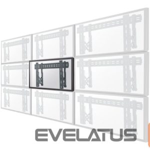 TV kronšteini NEOMOUNTS  LED-VW1000BLACK Videowall wall mount - 40-75" - max 50 kg - VESA 200x200-600x400 - d 5,6-21,5 cm - pull-out - micro adjustment - l 