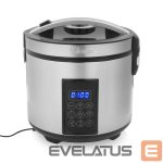 Cita mazā sadzīves tehnika Tristar  Digital Rice and Steam Cooker | RK-6138 | 900 W | 2.2 L | Number of programs 7 | Grey 