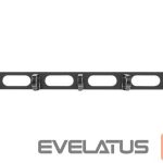 Citas preces Lanberg  19" cable management panel 5 rings - type B 1U, black | 
