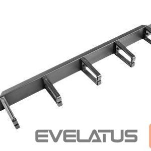Citas preces Lanberg  19" cable management panel with 5 plastic holders 1U type B, black | 