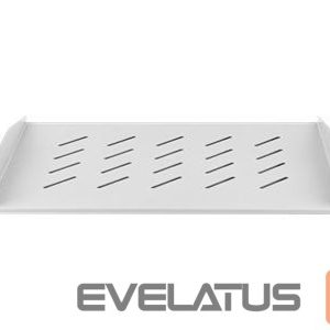 Citas preces Lanberg  19" fixed shelf 1U/483x315mm max load capacity up to 25kg, grey | 