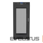 Serveri Lanberg  Rack cabinet 19" free-standing 15U/800x1000 (flat pack) with mesh door lCD V2, black | 
