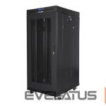 Serveri Lanberg  Rack cabinet 19" free-standing 27U/600x600 (flat pack) with mesh door lCD V2, black | 