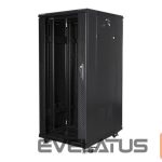 Serveri Lanberg  Rack cabinet 19" free-standing 27U/600x800 (flat pack), black | 