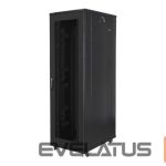 Serveri Lanberg  Rack cabinet 19" free-standing 42U/800x1000 (flat pack) with mesh door, black | 