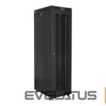 Serveri Lanberg  Rack cabinet 19" free-standing 47U/800x1000 (flat pack) with mesh door lCD V2, black | 