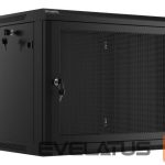Serveri Lanberg  Rack cabinet 19" wall-mount 9U/600x450 with perforated door (flat pack), black | 