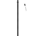 Radiators TunaBone  Electric Standing Patio Heater, Single carbon golden tube, Black 