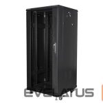 Citas preces Lanberg  | Rack cabinet 19" free-standing 27U/600x600 (flat pack) | FF01-6627-12B | Black 