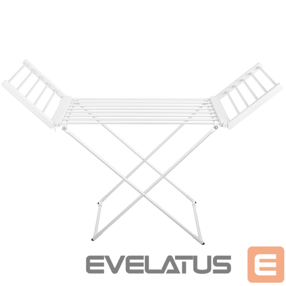 Putekļusūcējs Adler | Foldable electric clothes drying rack | AD 7821 | Power 220 W | Silver/White | IP22