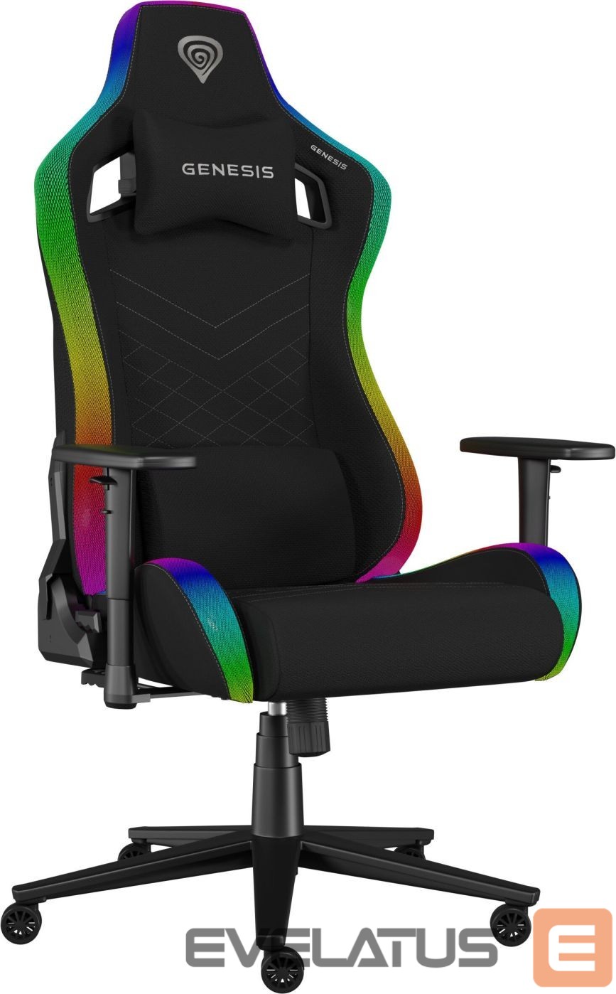 Datoru krēsli / galdi Genesis Gaming Chair | Trit 660 RGB | Black