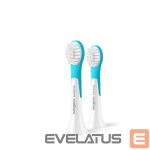 Zobu birste Philips  Replaceable toothbrush heads | HX6032/90 Sonicare For Kids3+ | Heads | For kids | Number of brush heads included 2 