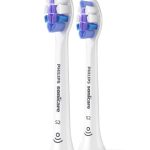 Zobu birste Philips  Replacement brush heads | HX6052/87 Sonicare Sensitive | Heads | For adults | Number of brush heads included 2 | White 