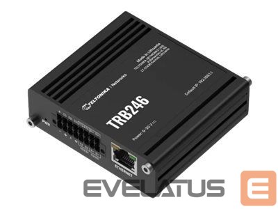 Rūteris Teltonika NETWORKS TRB246 Industrial 4G IoT Gateway |
