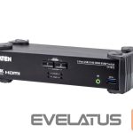 Serveru  - Citi piederumi Aten  2-Port USB 3.0 4K HDMI KVMP Switch with Audio Mixer Mode | CS1822 
