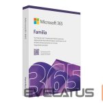 Viedpulksteni Microsoft  ® M365 Family Subscription FY25H2 Online Product Key License 1 License Eurozone Downloadable ESD NR 1 Year | 