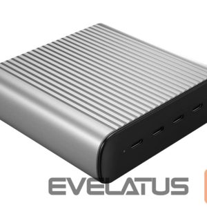 Kontrolieris HYPER  | Juice 245W 4 USB-C PD Port GaN Charger, EU/UK Cord 