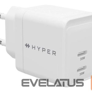 Fitnesa aproce HYPER  Juice 35W USB-C GaN Charger | White 