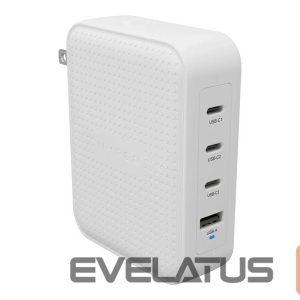 Kontrolieris HYPER  Juice 145W USB-C GaN Travel Charger with 4 Ports - White | 