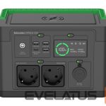 Serveri Schneider Electric  APC OffGrid Portable Power Station 330, 230V, 332Wh Lithium-ion, LCD, 2 CEE 7/3 Schuko outlets, Sinewave, 3 USB-A, 1 USB-C, Wireless Charger | 