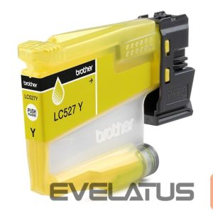 Aksesuāri un izejmateriāli Brother  LC527Y Yellow Inkjet Cartridge | 