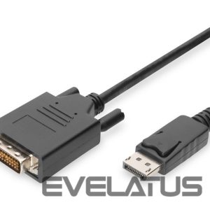 Monitoru piederums Digitus  Adapter Cable, DP - DVI | DisplayPort | 2 m 
