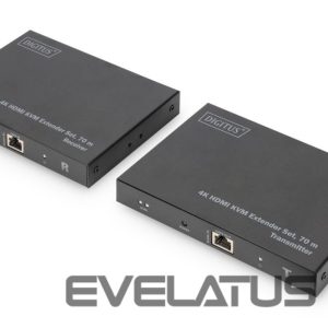 Lādētājs Digitus  | 4K HDMI KVM Extender Set, 70 m | DS-55513 