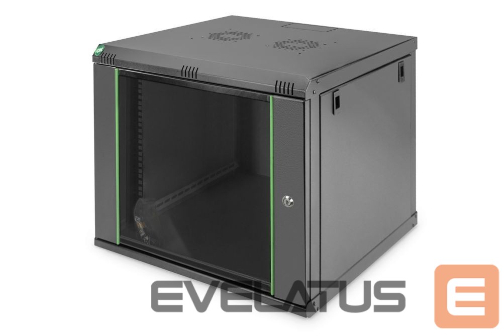 Citas preces Digitus Wall Mounting Cabinet | DN-19 09-U-EC-SW | Black